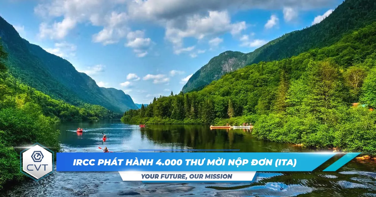 IRCC phát hành 4.000 thư mời nộp đơn (ITA) cho các ứng viên thuộc chương trình Canadian Experience Class trong đợt rút thăm Express Entry mới nhất